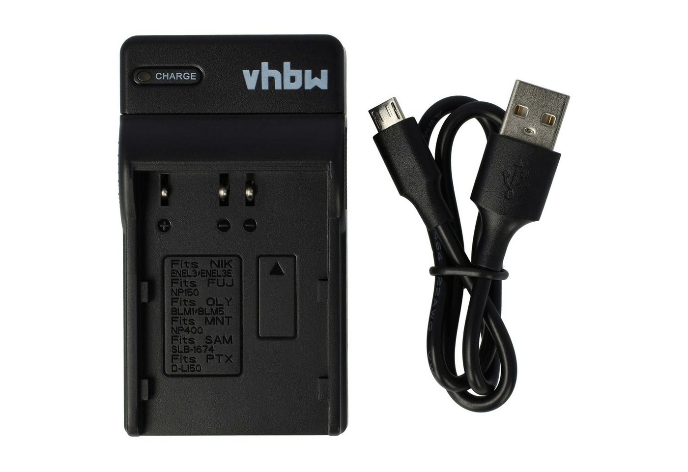 vhbw passend für Samsung SLB-1674 Digitalkamera / Kamera / Kompaktkamera / Kamera-Ladegerät von vhbw