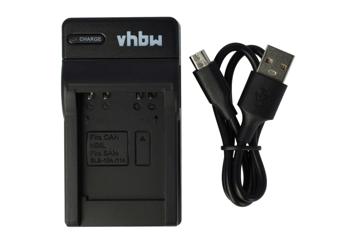 vhbw passend für Samsung WB2000, WB1000, WB100, WB152F, WB151, WB150F, Kamera-Ladegerät von vhbw