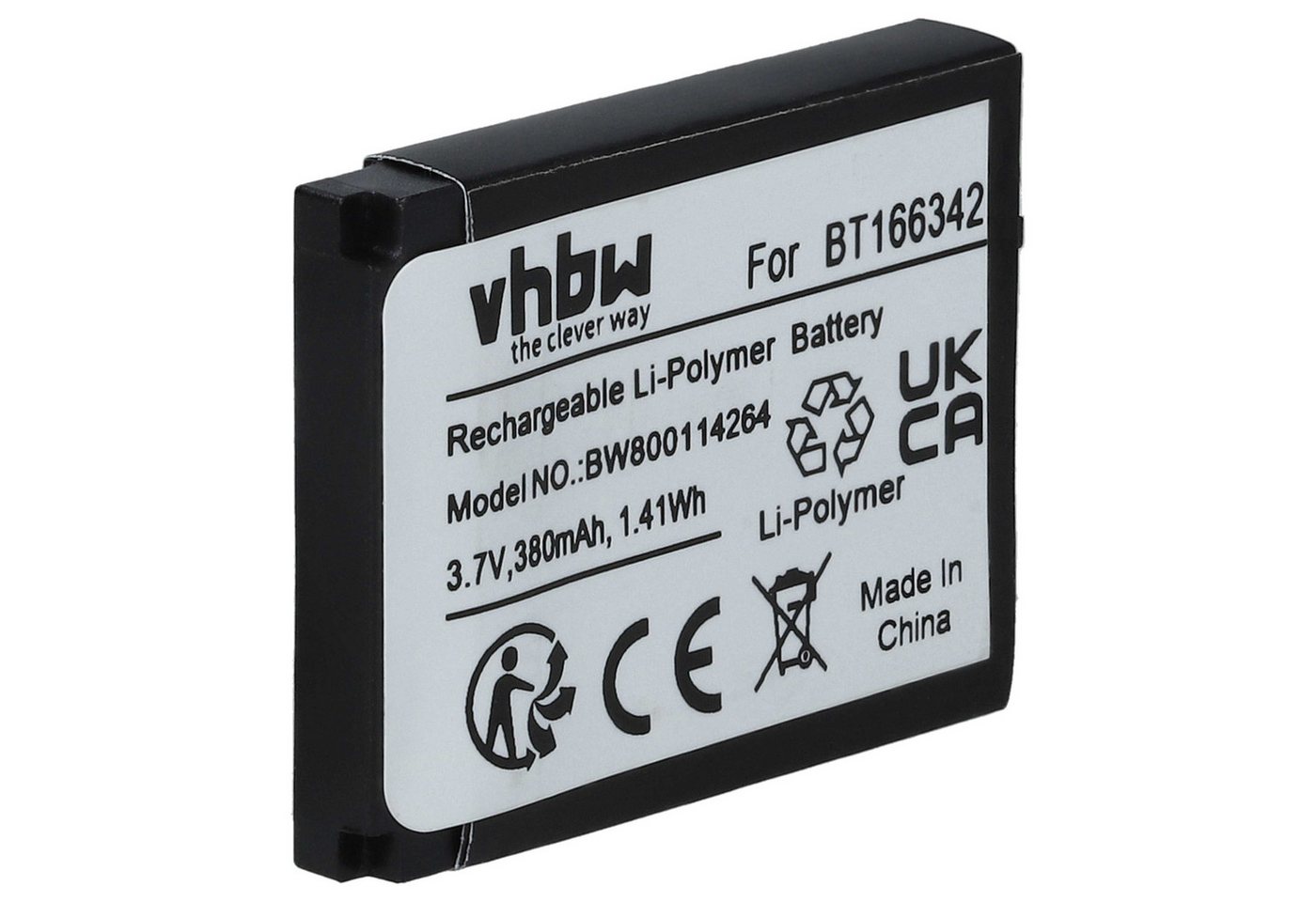 vhbw passend für Smartwatch LQ-S1, HKX-S1, GT08 A1, GT-08, FYM-M9, DZ09, Akku Li-Polymer 380 mAh vhbw passend für Smartwatch LQ-S1, HKX-S1, GT08 A1, GT-08, FYM-M9, DZ09, Akku Li-Polymer 380 mAh von vhbw
