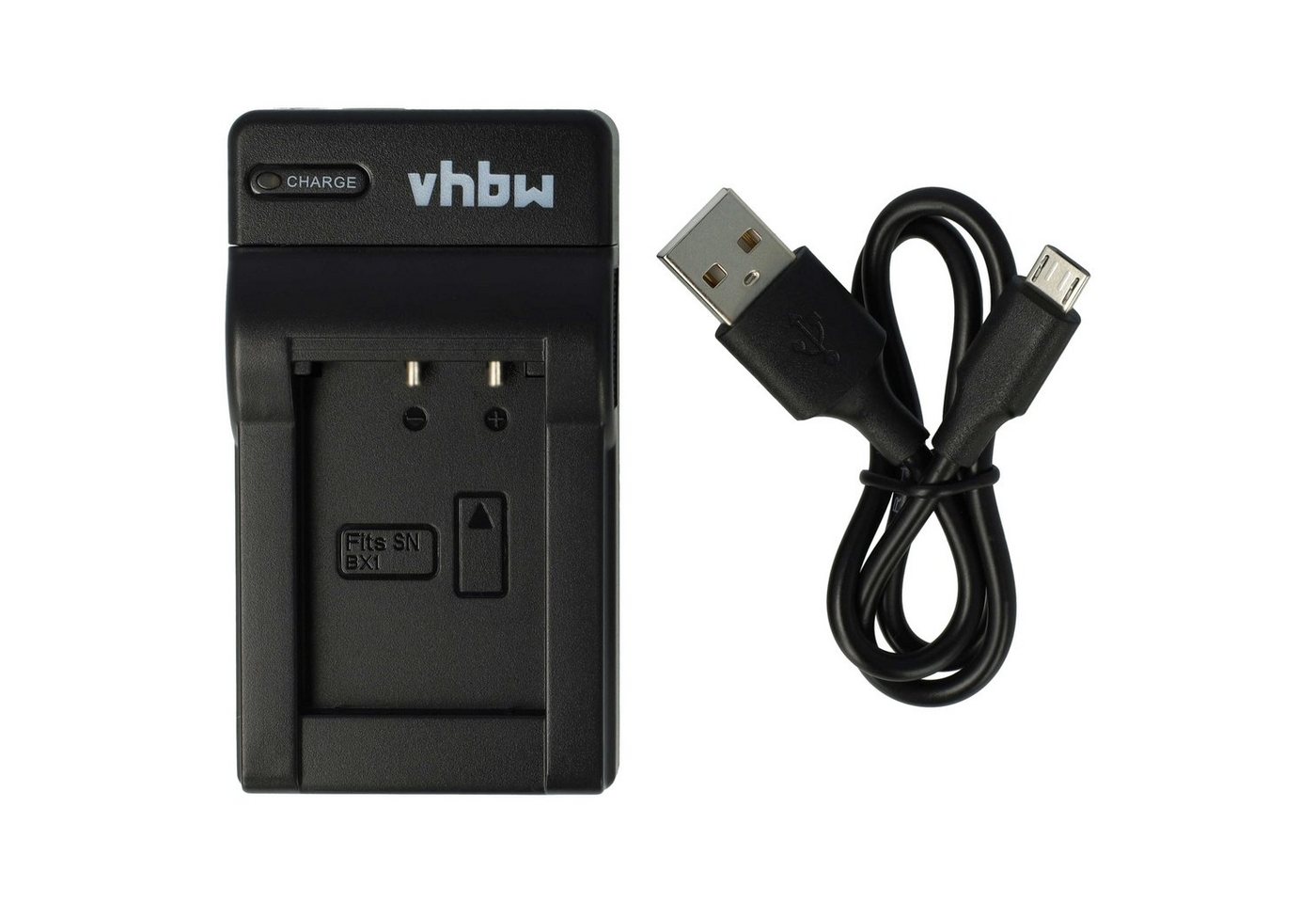 vhbw passend für Sony Cybershot DSC-HX90, DSC-HX60, DSC-HX80, DSC-HX60V Kamera-Ladegerät von vhbw