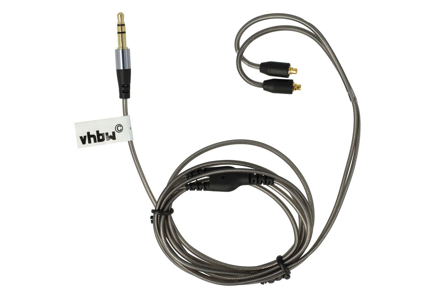 vhbw passend für Sony HA-FX850, XBA-A2, XBA-A3, XBA-H2, XBA-H3, XBA-Z5 Kopfhörer Audio-Kabel, passend für Sony HA-FX850, XBA-A2, XBA-A3, XBA-H2, XBA-H3, XBA-Z5 Kopfhörer von vhbw