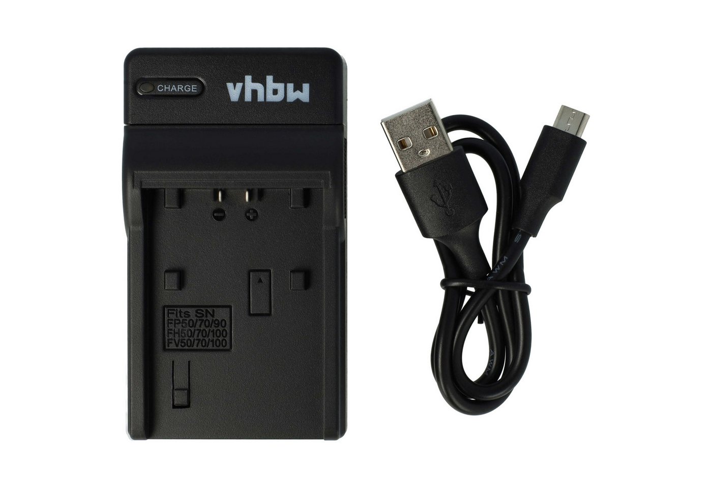 vhbw passend für Sony Handycam DCR-HC40, DCR-HC40E, DCR-HC42, DCR-HC3E Kamera-Ladegerät von vhbw