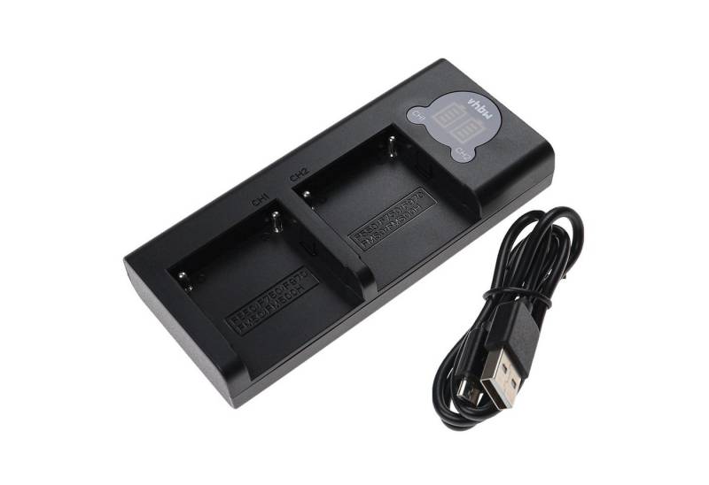 vhbw passend für Sony HDR-AX2000E Digitalkamera / Kamera / Camcorder Analog Kamera-Ladegerät von vhbw