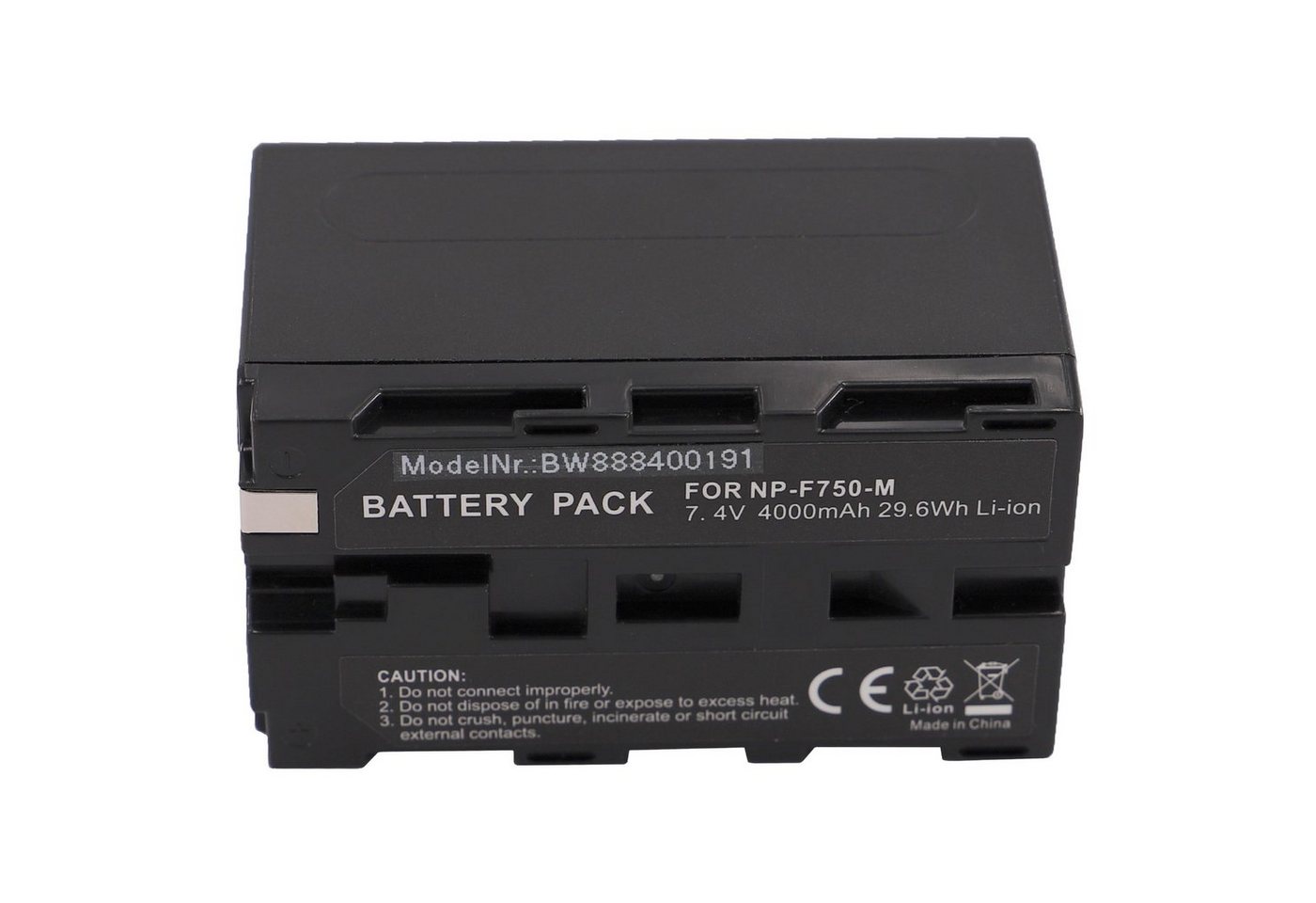 vhbw passend für Sony PBD-V30 DVD Player, PBD-D50 DVD Player, PLM-50 Kamera-Akku Li-Ion 4000 mAh von vhbw