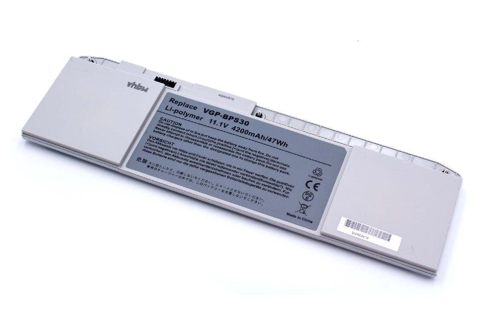 vhbw passend für Sony Vaio SVT-13, SVT-13112FXS, SVT131, SVT1311, Laptop-Akku 4200 mAh von vhbw