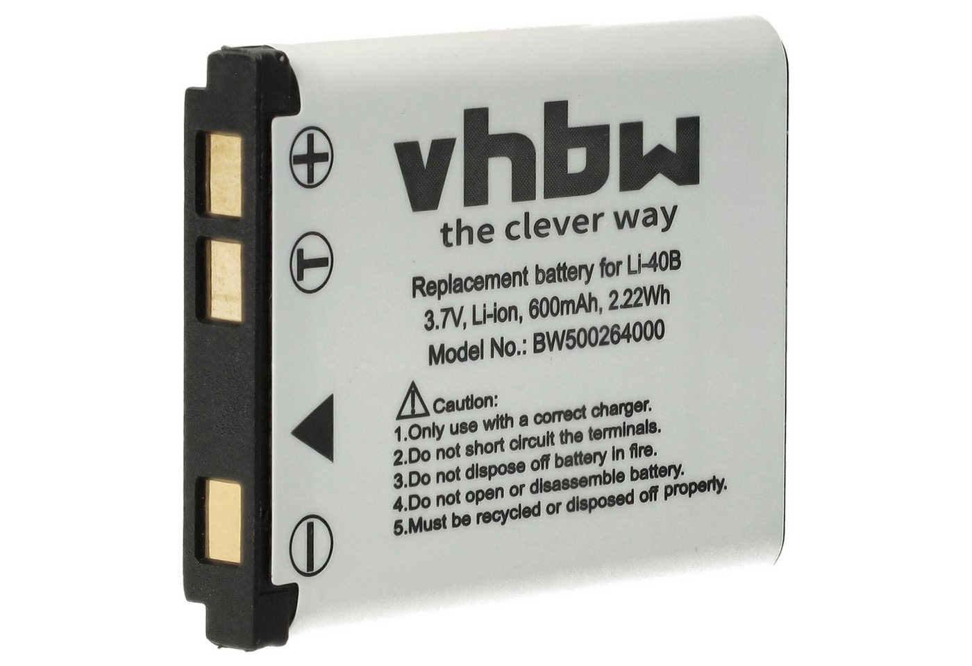 vhbw passend für Traveler Super Slim SW12, SW-12, X8, UW-8, Tevion SZ 7, Kamera-Akku Li-Ion 600 mAh vhbw passend für Traveler Super Slim SW12, SW-12, X8, UW-8, Tevion SZ 7, Kamera-Akku Li-Ion 600 mAh von vhbw