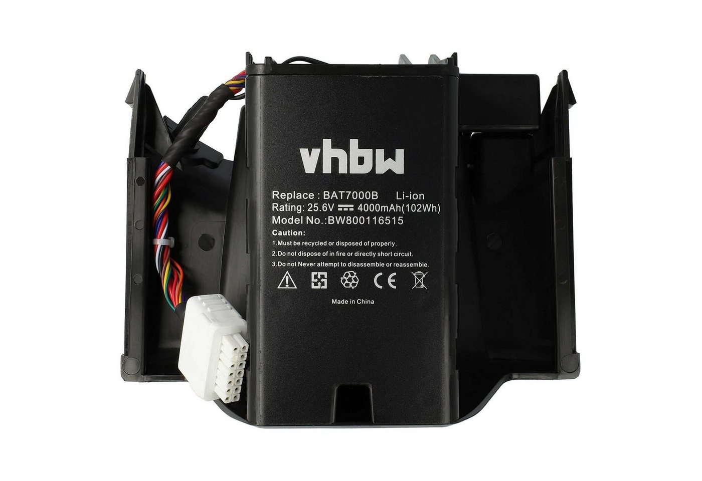 vhbw passend für Wolf Garten Robo Scooter 600, R.S.600, Robo Scooter 300, Akku Li-Ion 4000 mAh von vhbw