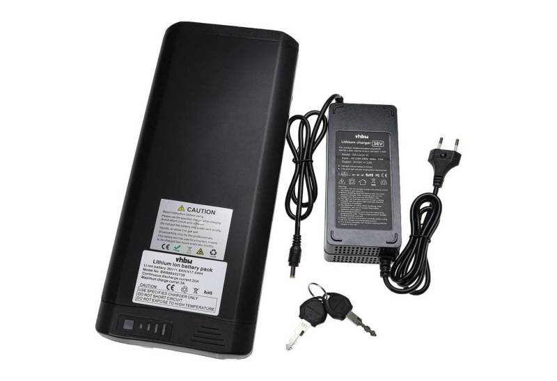 vhbw passend für ebikesolutions EBS PEDELEC RACK MOUNTED Fahrrad / E-Bike E-Bike Akku Li-Ion 11600 mAh von vhbw