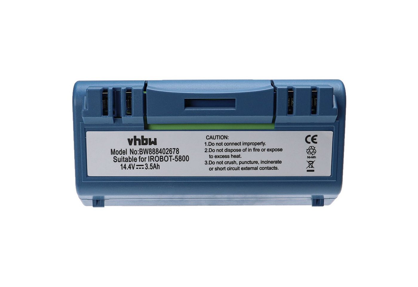 vhbw passend für iRobot Scooba 5900, 5910, 5920, 5929, 5930, 5940, 5950, Staubsauger-Akku 3500 mAh von vhbw