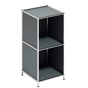 viasit Aktenregal System4 anthrazit 40,4 x 40,4 x 80,7 cm viasit Aktenregal System4 anthrazit 40,4 x 40,4 x 80,7 cm von viasit