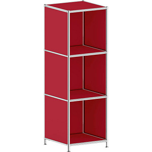 viasit Aktenregal System4 rubinrot 40,4 x 40,4 x 118,2 cm viasit Aktenregal System4 rubinrot 40,4 x 40,4 x 118,2 cm von viasit