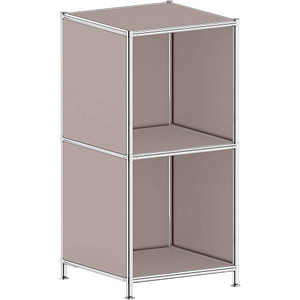 viasit Aktenregal System4 taupe 40,4 x 40,4 x 80,7 cm viasit Aktenregal System4 taupe 40,4 x 40,4 x 80,7 cm von viasit