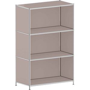 viasit Aktenregal System4 taupe 77,9 x 40,4 x 118,2 cm von viasit