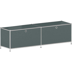 viasit Sideboard System4, 171207 anthrazit 152,9 x 40,4 x 43,2 cm von viasit