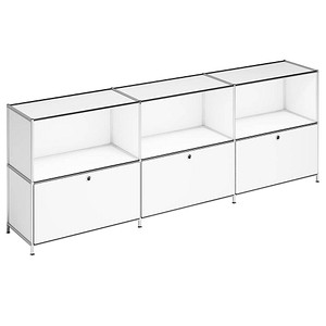 viasit Sideboard System4, 214890 weiß 227,9 x 40,4 x 80,7 cm von viasit