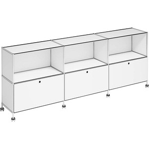 viasit Sideboard System4, 214924 weiß 230,1 x 42,6 x 86,7 cm von viasit