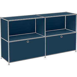 viasit Sideboard System4, 68886 violettblau 152,9 x 40,4 x 80,7 cm von viasit