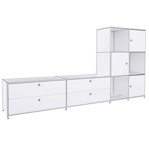 viasit Sideboard System4, 83903 weiß 227,9 x 40,4 x 118,2 cm von viasit