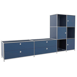 viasit Sideboard System4, 83906 violettblau 227,9 x 40,4 x 118,2 cm von viasit