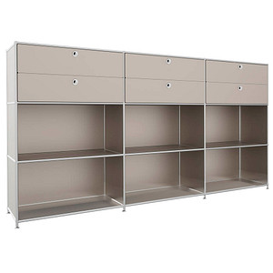 viasit Sideboard System4, 83919 taupe 227,9 x 40,4 x 118,2 cm von viasit