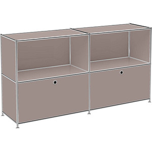 viasit Sideboard System4, 86282 taupe 152,9 x 40,4 x 80,7 cm von viasit