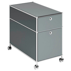 viasit System4 Rollcontainer anthrazit 2 Auszüge 42,0 x 78,0 x 62,0 cm von viasit