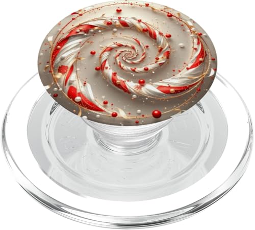 Rotes Weißgold Fibonacci Spirale PopSockets PopGrip für MagSafe Rotes Weißgold Fibonacci Spirale PopSockets PopGrip für MagSafe von vickybragomitchell