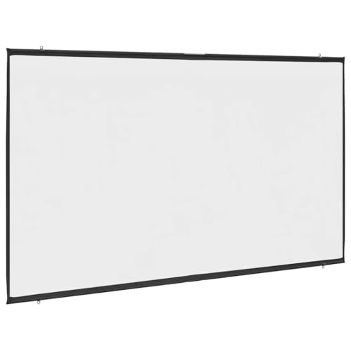 vidaXL Beamer Leinwand Wandhängend 120 Zoll 16:9, Projektionswand, Leinwand, Heimkino-Leinwand, Beamer Leinwand, Rolloleinwand von vidaXL