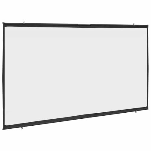 vidaXL Beamer Leinwand Wandhängend 84 Zoll 16:9, Projektionswand, Leinwand, Heimkino-Leinwand, Beamer Leinwand, Rolloleinwand von vidaXL