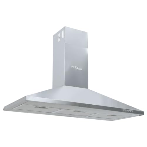 vidaXL Dunstabzugshaube, Abzugshaube mit 3 Geschwindigkeitsstufen, Wandhaube Küche mit verstellbarem Rauchabzug, Wandabzugshaube Dunstabzug, 90cm Edelstahl vidaXL Dunstabzugshaube, Abzugshaube mit 3 Geschwindigkeitsstufen, Wandhaube Küche mit verstellbarem Rauchabzug, Wandabzugshaube Dunstabzug, 90cm Edelstahl von vidaXL