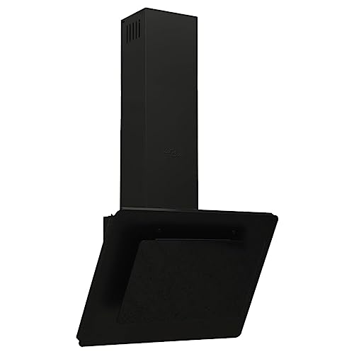 vidaXL Dunstabzugshaube 60 cm Edelstahl und Hartglas Schwarz vidaXL Dunstabzugshaube 60 cm Edelstahl und Hartglas Schwarz von vidaXL