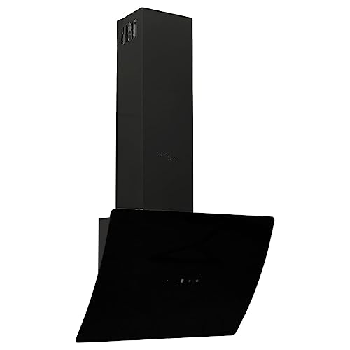 vidaXL Dunstabzugshaube 60 cm Stahl und Hartglas Schwarz vidaXL Dunstabzugshaube 60 cm Stahl und Hartglas Schwarz von vidaXL