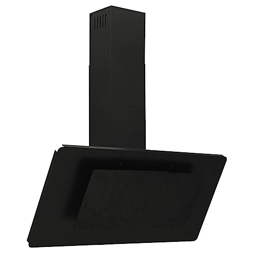 vidaXL Dunstabzugshaube 90 cm Edelstahl und Hartglas Schwarz vidaXL Dunstabzugshaube 90 cm Edelstahl und Hartglas Schwarz von vidaXL