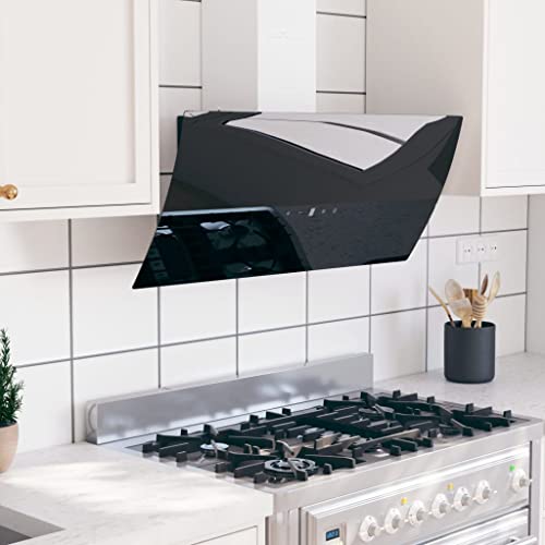 vidaXL Dunstabzugshaube 90 cm Stahl und Hartglas Schwarz vidaXL Dunstabzugshaube 90 cm Stahl und Hartglas Schwarz von vidaXL