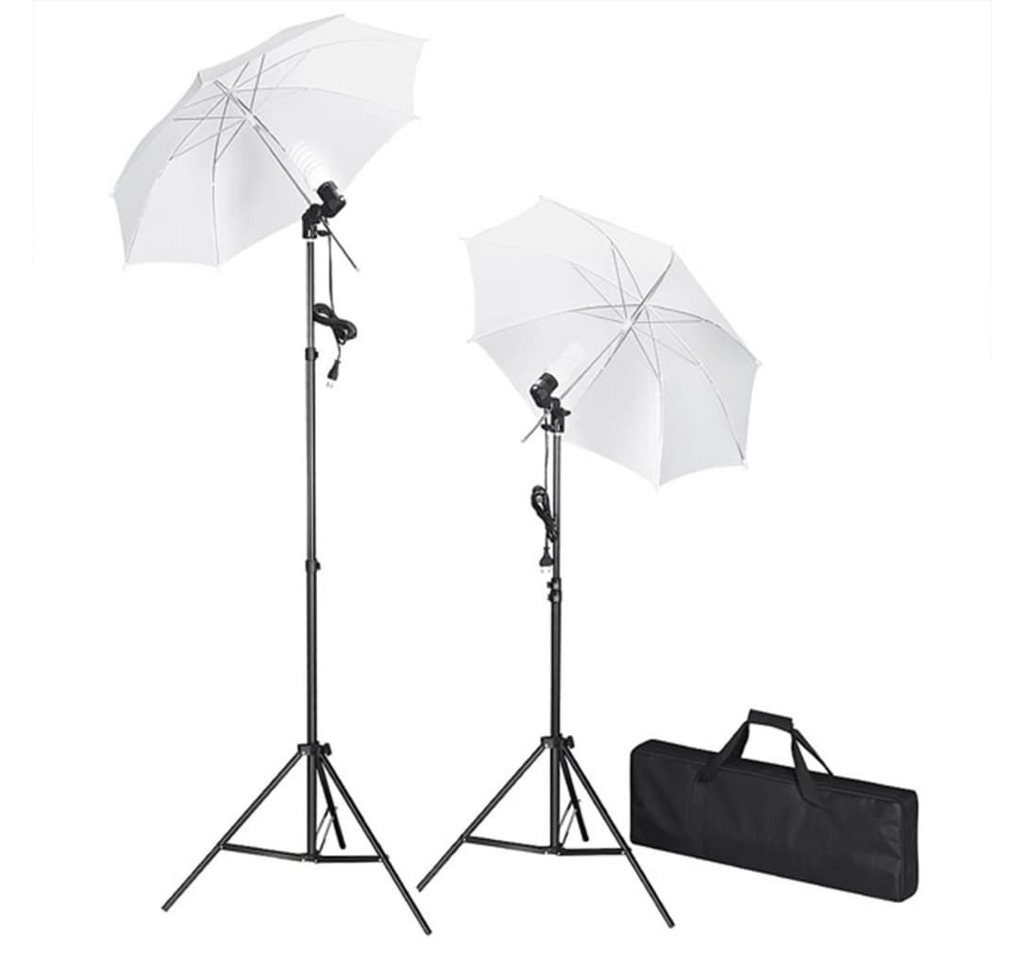 vidaXL Fotohintergrund, Fotostudio-Set mit Leuchten, Schirmen, Hintergrund, Reflektor vidaXL Fotohintergrund, Fotostudio-Set mit Leuchten, Schirmen, Hintergrund, Reflektor von vidaXL
