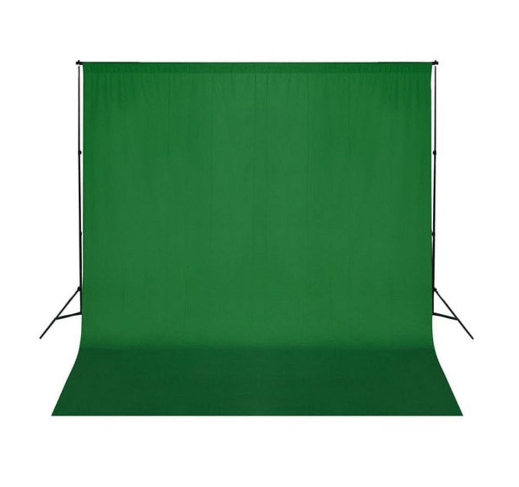 vidaXL Fotohintergrund Fotohintergrund Baumwolle Grün 300 x 300 cm Chroma-Key Fotostudio vidaXL Fotohintergrund Fotohintergrund Baumwolle Grün 300 x 300 cm Chroma-Key Fotostudio von vidaXL