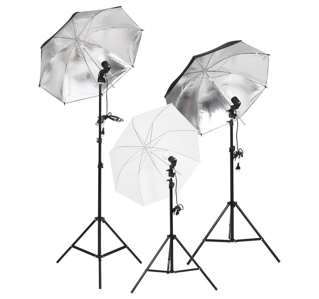 vidaXL Fotohintergrund Fotostudio-Beleuchtung Set mit Stativen Schirmen vidaXL Fotohintergrund Fotostudio-Beleuchtung Set mit Stativen Schirmen von vidaXL
