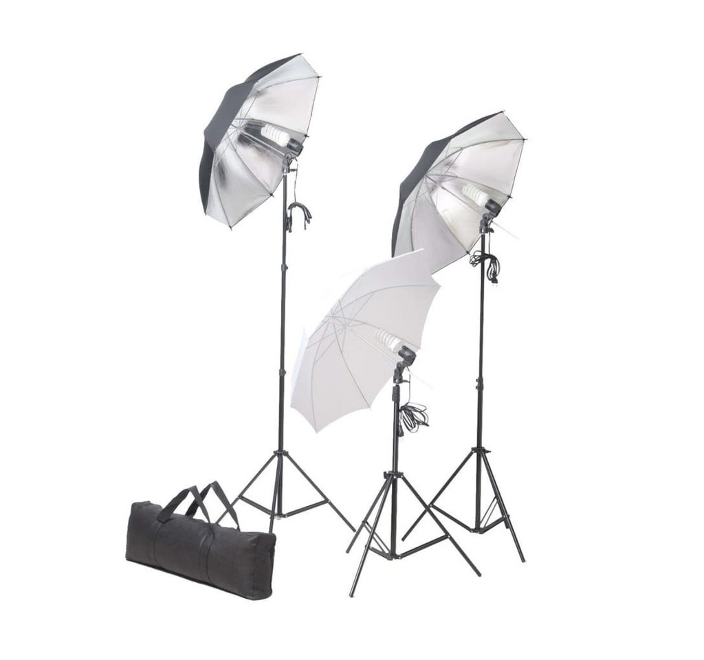 vidaXL Fotohintergrund Fotostudio Set mit Lampen-Set und Hintergrund vidaXL Fotohintergrund Fotostudio Set mit Lampen-Set und Hintergrund von vidaXL