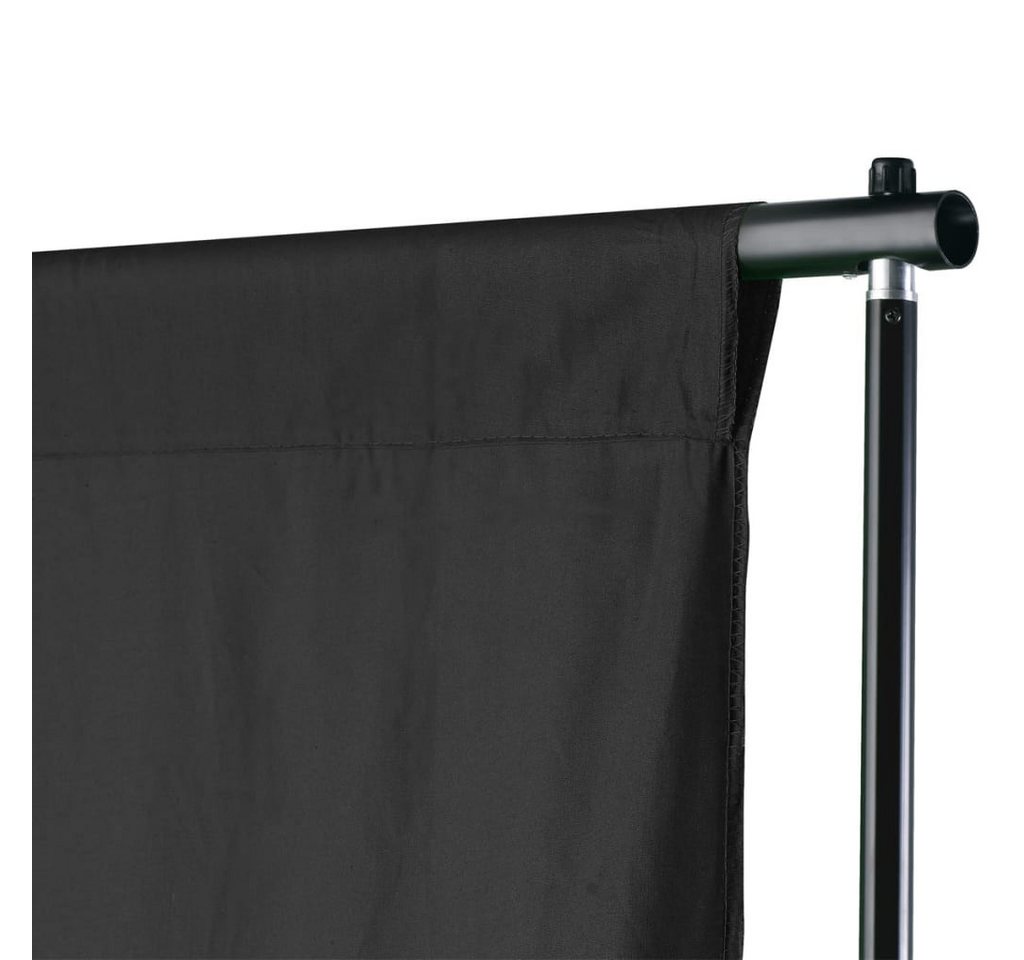 vidaXL Fotohintergrund, Hintergrundtuch-System 500 x 300 cm Schwarz vidaXL Fotohintergrund, Hintergrundtuch-System 500 x 300 cm Schwarz von vidaXL