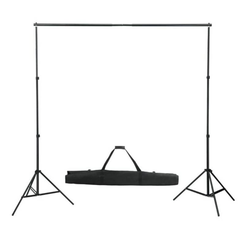 vidaXL Fotohintergrund, Hintergrundtuch-System 600 x 300 cm Weiß von vidaXL