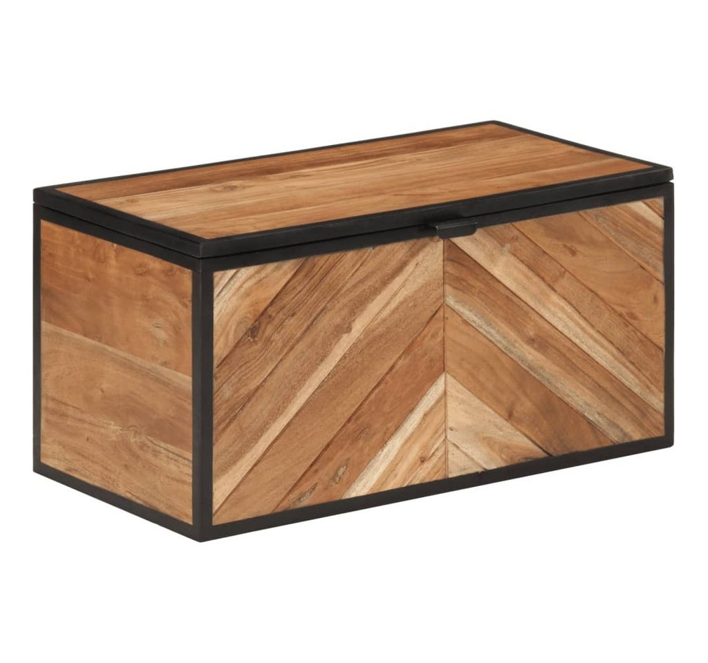 vidaXL Geldkassette Truhe 60x30x30 cm Massivholz und Eisen vidaXL Geldkassette Truhe 60x30x30 cm Massivholz und Eisen von vidaXL