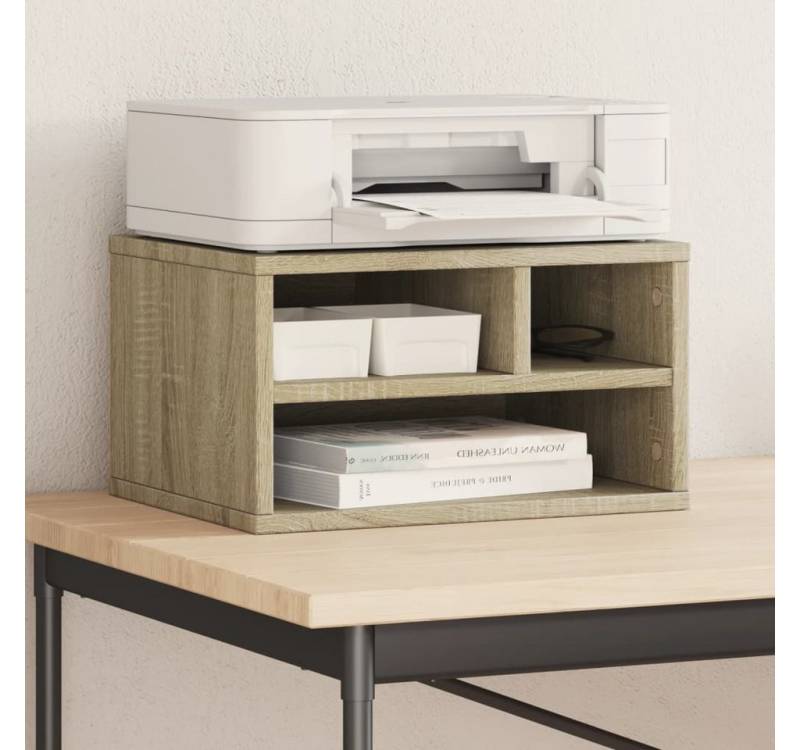 vidaXL Halterung, (Druckerständer Sonoma-Eiche 40x32x22,5 cm Holzwerkstoff) von vidaXL