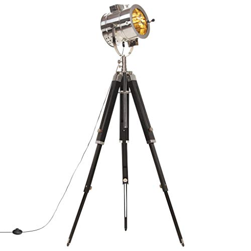 vidaXL Mangoholz Massiv Stativlampe Höhenverstellbar Vintage Retro Standleuchte Stehlampe Stehleuchte Standlampe Lampe Leuchte 165cm vidaXL Mangoholz Massiv Stativlampe Höhenverstellbar Vintage Retro Standleuchte Stehlampe Stehleuchte Standlampe Lampe Leuchte 165cm von vidaXL