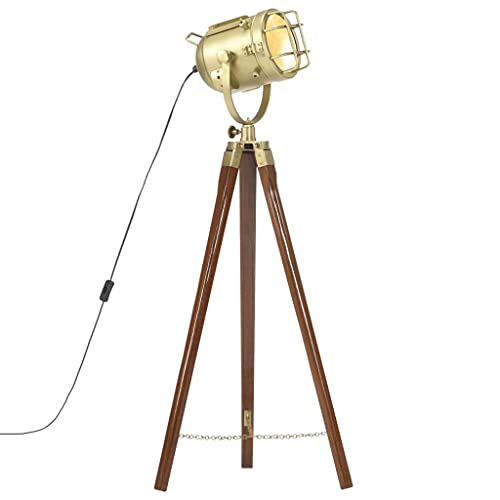 vidaXL Mangoholz Massiv Stativlampe Vintage Retro Standleuchte Stehlampe Stehleuchte Standlampe Stativ Dreibein Lampe Leuchte 97cm vidaXL Mangoholz Massiv Stativlampe Vintage Retro Standleuchte Stehlampe Stehleuchte Standlampe Stativ Dreibein Lampe Leuchte 97cm von vidaXL