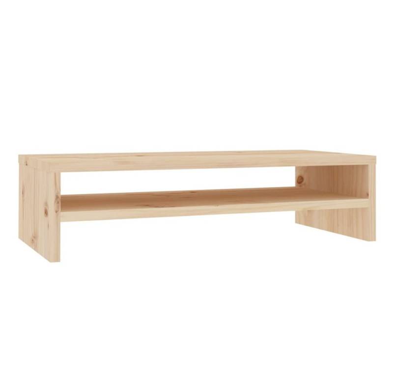 vidaXL Monitorständer 50x24x13 cm Massivholz Kiefer Monitorständer, (1-tlg) von vidaXL