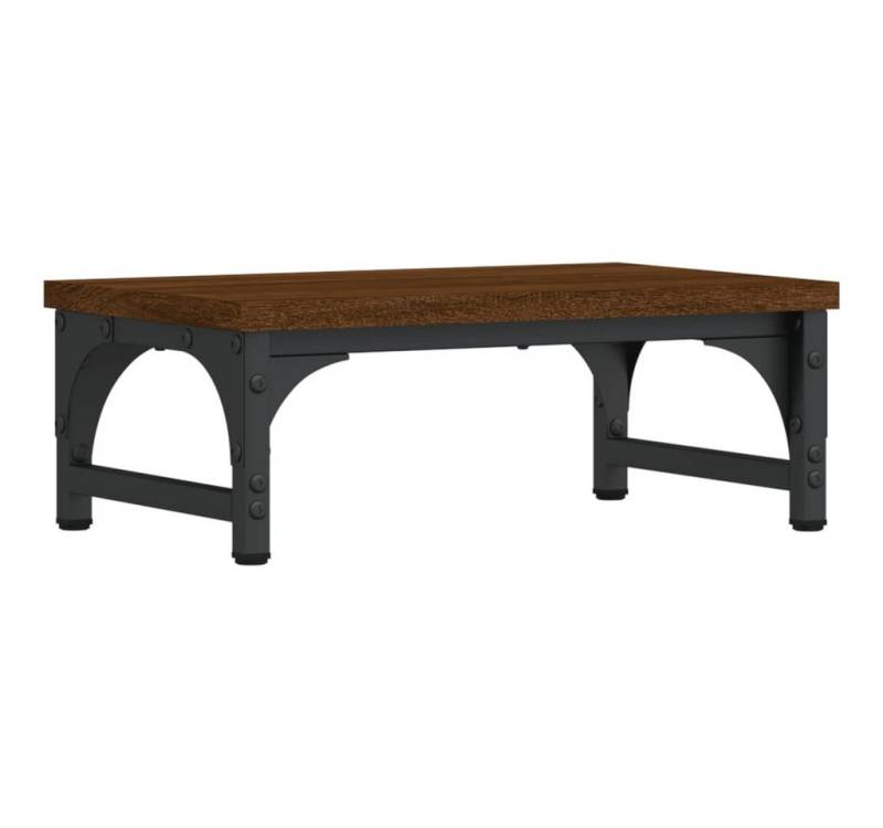 vidaXL Monitorständer, (Bildschirmständer Braun Eichen-Optik 37x23x14 cm Holzwerkstoff) von vidaXL