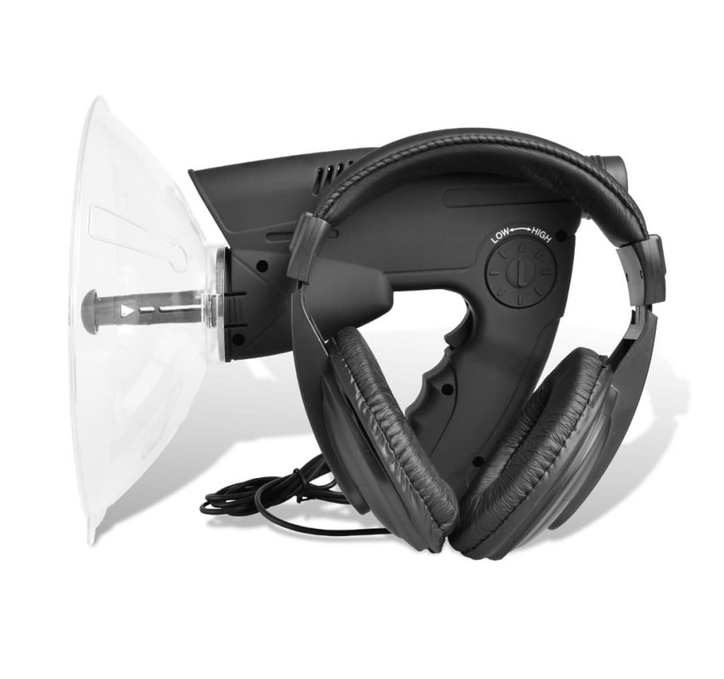 vidaXL Parabol-Richtmikrofon mit Visierung und Kopfhörer Lautsprecher von vidaXL
