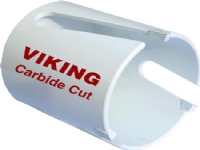 VIKING Carbide Cut Hochleistungs-Lochsäge HM 56mm.schneidet Gips Holz Ziegel etc.Schnitttiefe 63mm von viking