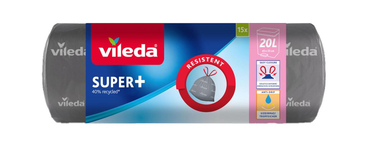 vileda Müllbeutel 20,0 l grau vileda Müllbeutel 20,0 l grau von vileda