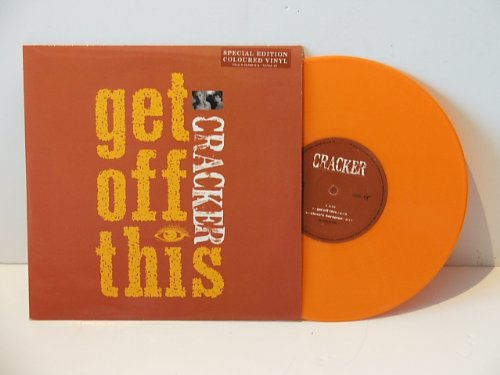 CRACKER get off this ORANGE COLOURED VINYL EP CRACKER get off this ORANGE COLOURED VINYL EP von virgin
